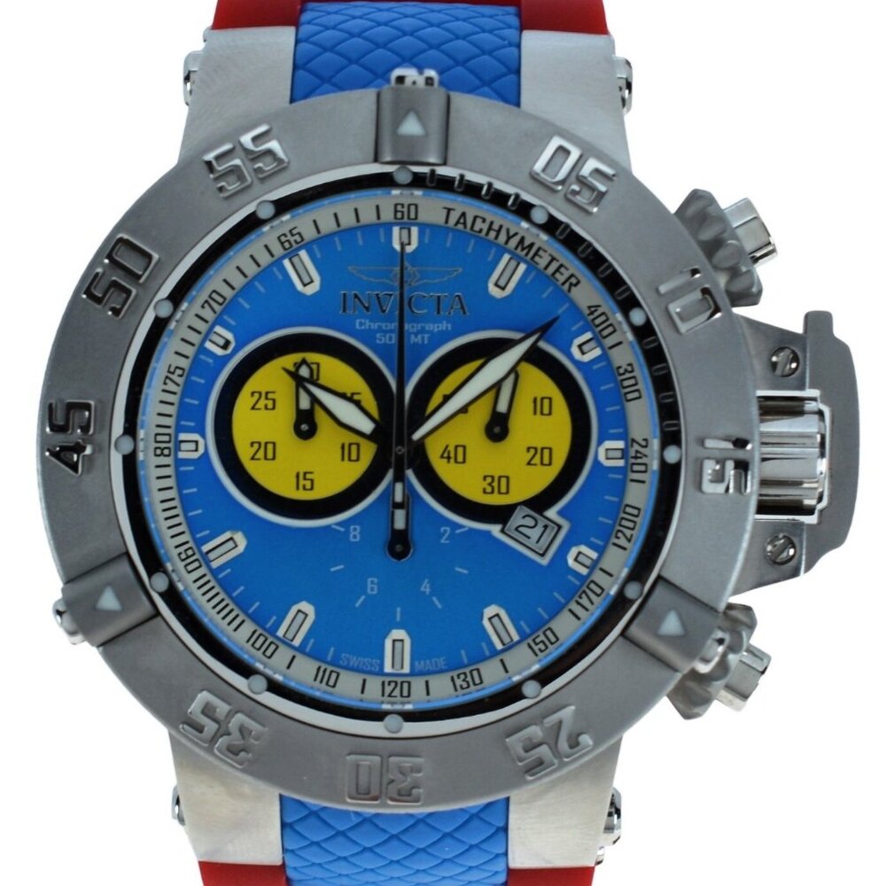 Men's 50mm Invicta Subaqua Noma III Very Limited Edition Puppy Watch Ref 10982!